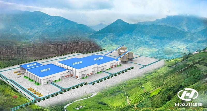 江西九江2000噸/時(shí)砂石骨料項(xiàng)目火熱建設(shè)中