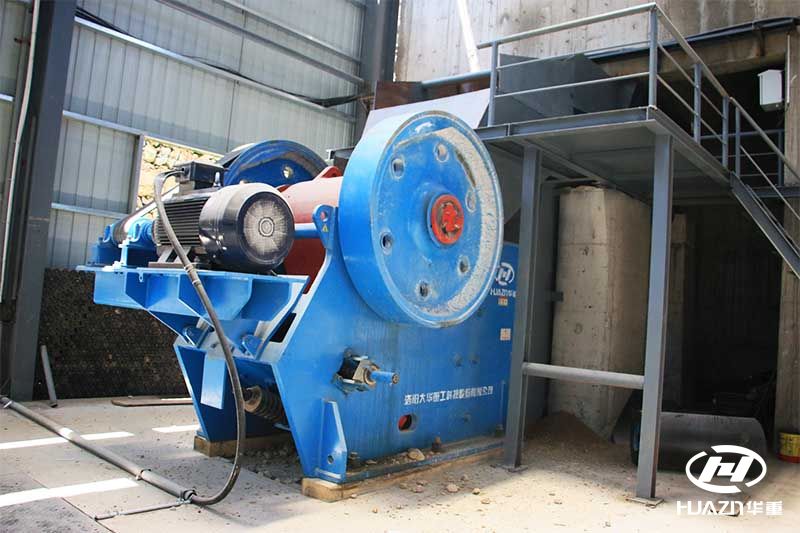 顎式破碎機陜西應用現場