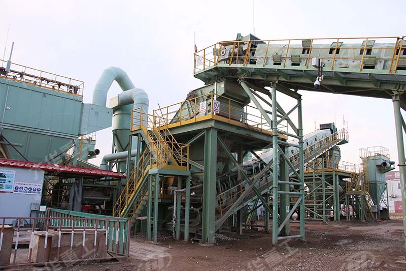 大華重工建筑垃圾生產線，助力建筑垃圾的資源化利用