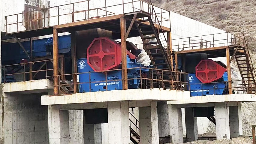 甘肅天水時產1000t/h玄武巖生產線